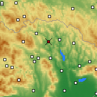 Nearby Forecast Locations - Nemcovce - Mapa