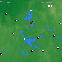 Nearby Forecast Locations - Giżycko - Map