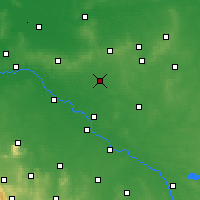 Nearby Forecast Locations - Oleśnica - Map