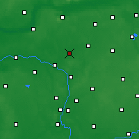 Nearby Forecast Locations - Rogoźno - Map