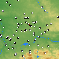 Nearby Forecast Locations - Siemianowice Śląskie - Mapa