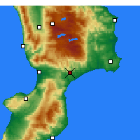 Nearby Forecast Locations - Catanzaro - Map