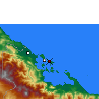 Nearby Forecast Locations - Bocas - Mapa