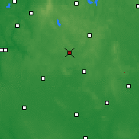 Nearby Forecast Locations - Działdowo - Map