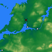 Nearby Forecast Locations - Ennis - Map