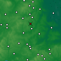 Nearby Forecast Locations - Kettering - Mapa