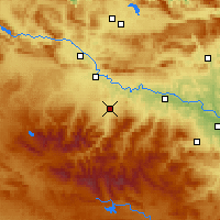 Nearby Forecast Locations - Nájera - Map