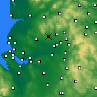 Nearby Forecast Locations - Bolton - Map