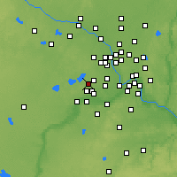 Nearby Forecast Locations - Minnetonka - Map