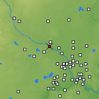Nearby Forecast Locations - Otsego - Map