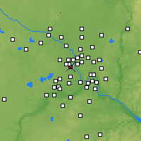Nearby Forecast Locations - Robbinsdale - Mapa
