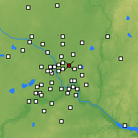Nearby Forecast Locations - Shoreview - Mapa