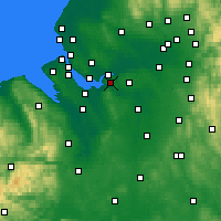 Nearby Forecast Locations - Runcorn - Map