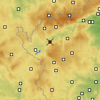 Nearby Forecast Locations - Sokolov - Map