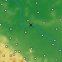 Nearby Forecast Locations - Brzeg Dolny - Mapa