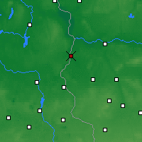 Nearby Forecast Locations - Gubin - Mapa