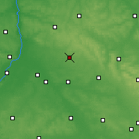 Nearby Forecast Locations - Janów Lubelski - Mapa