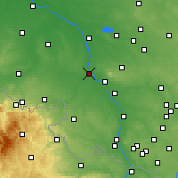 Nearby Forecast Locations - Krapkowice - Mapa