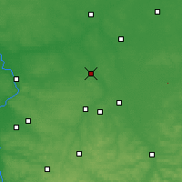 Nearby Forecast Locations - Lubartów - Mapa