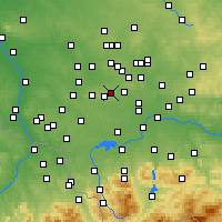 Nearby Forecast Locations - Mikołów - Map