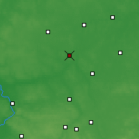 Nearby Forecast Locations - Radzyń Podlaski - Map