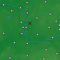 Nearby Forecast Locations - Swarzędz - Map