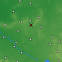 Nearby Forecast Locations - Syców - Map