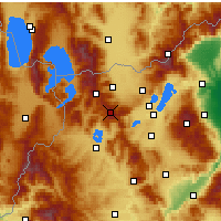 Nearby Forecast Locations - Verno - Vitsi - Map