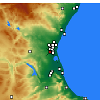 Nearby Forecast Locations - Torrent - Map