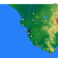 Nearby Forecast Locations - Puerto Real - Map