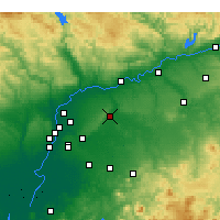 Nearby Forecast Locations - Carmona - Mapa