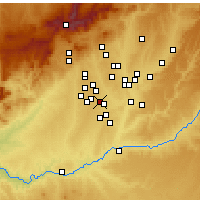 Nearby Forecast Locations - Leganés - Map