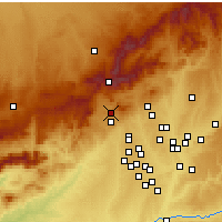 Nearby Forecast Locations - Collado Villalba - Map