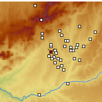 Nearby Forecast Locations - Boadilla del Monte - Map