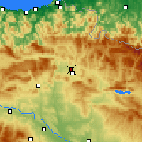 Nearby Forecast Locations - Barañain - Map
