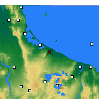 Nearby Forecast Locations - Te Puke - Map