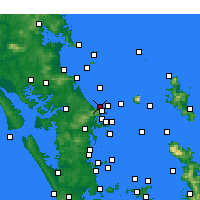 Nearby Forecast Locations - Goat Island - Map