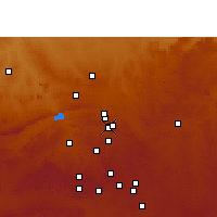 Nearby Forecast Locations - Tshwane Metropolitan - Map