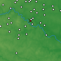 Nearby Forecast Locations - Dzerzhinsky - Mapa
