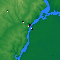 Nearby Forecast Locations - Kamyshin - Map