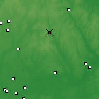 Nearby Forecast Locations - Kolchugino - Mapa