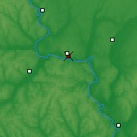 Nearby Forecast Locations - Liski - Mapa