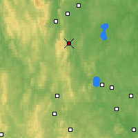 Nearby Forecast Locations - Novouralsk - Map