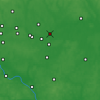 Nearby Forecast Locations - Orekhovo-Zuyevo - Mapa