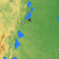 Nearby Forecast Locations - Ozyorsk - Map
