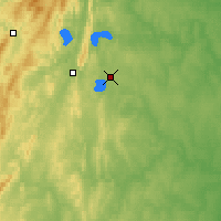 Nearby Forecast Locations - Chebarkul - Mapa