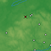 Nearby Forecast Locations - Vysokovsk - Map