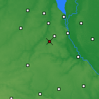 Nearby Forecast Locations - Boiarka - Mapa