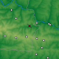 Nearby Forecast Locations - Krasnodon - Map