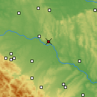 Nearby Forecast Locations - Novyi Rozdil - Mapa